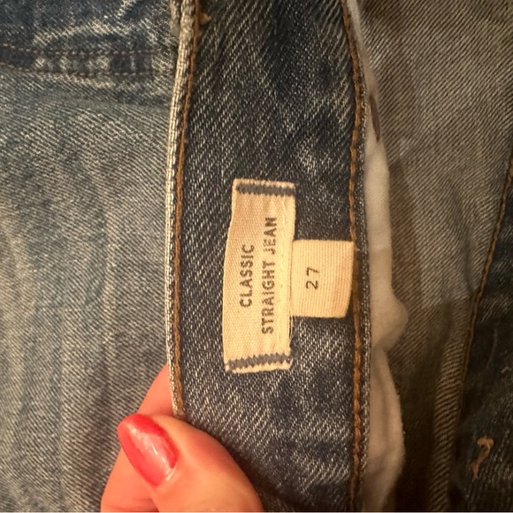 Madewell Classic Straight Jean - Picture 4 of 4